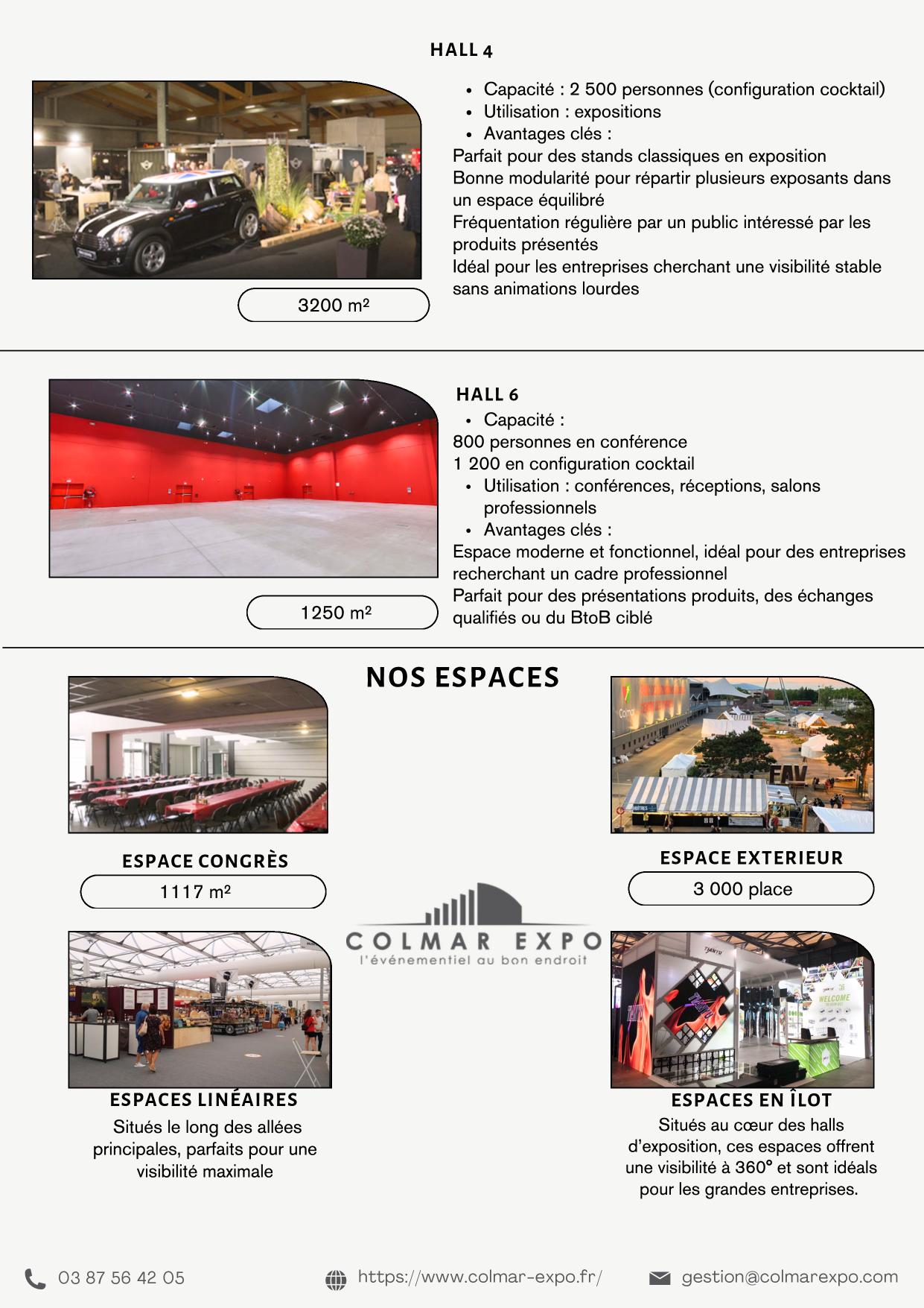 Catalogue Halls 4 et 6 + Espaces